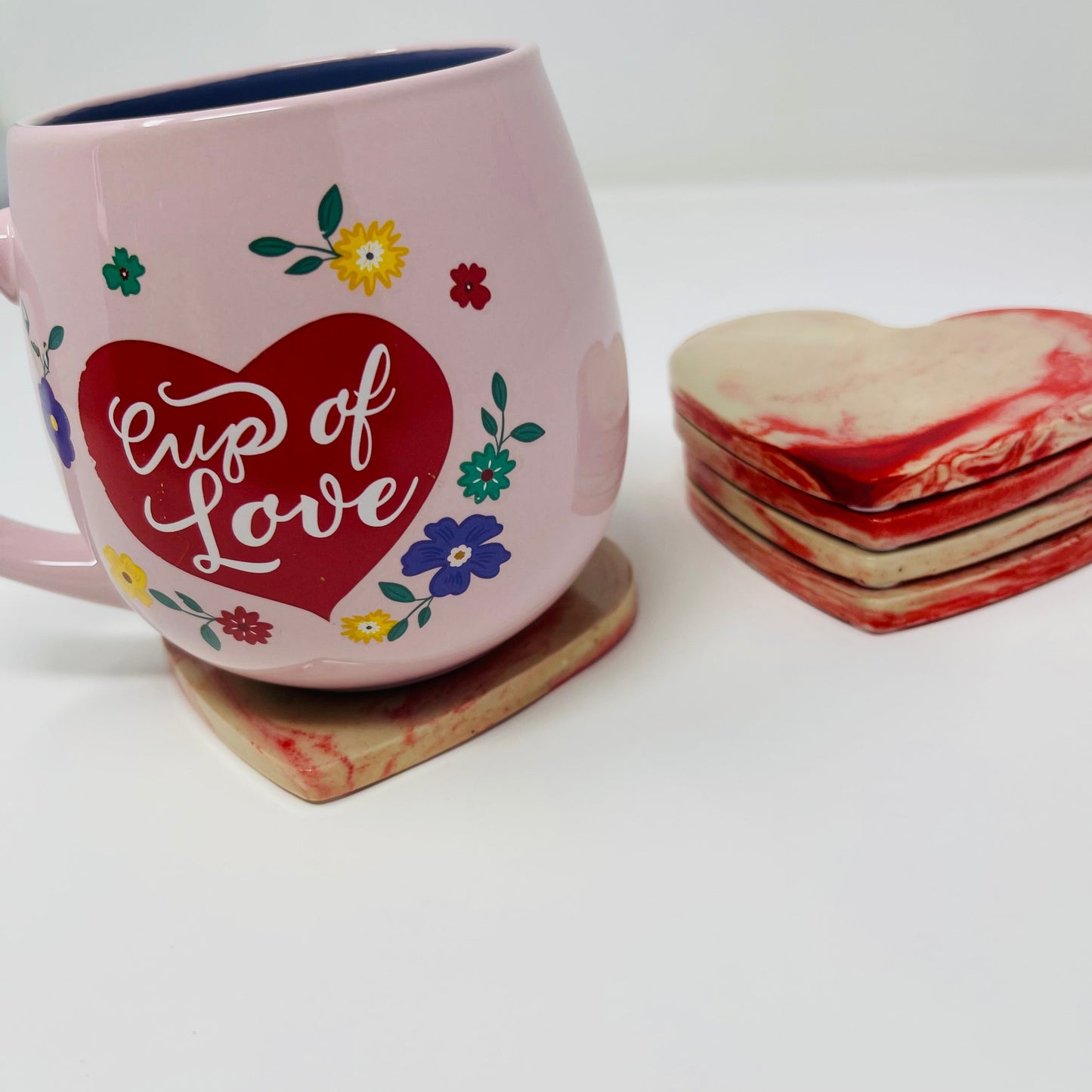 Heart Coaster Set of 5