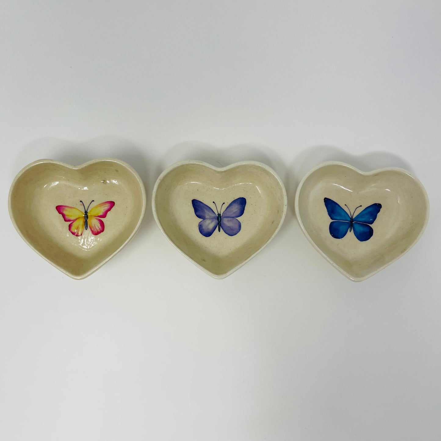 Small Heart Bowl with Butterfly