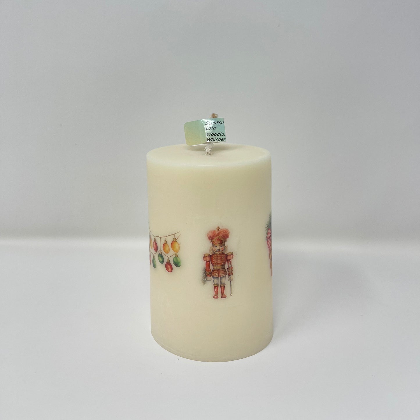 Christmas Pillar Candle